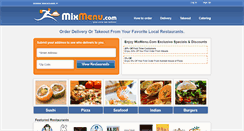 Desktop Screenshot of mixmenu.com